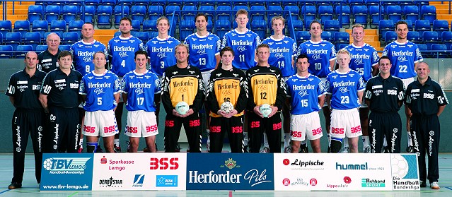 TBV-Lemgo - Mannschaftsphoto