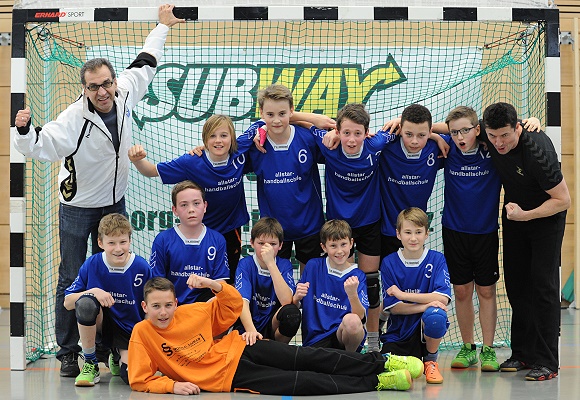 männl. D-Jugend - Meister der Bezirksliga