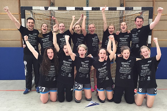 Bayerischer Meister der Bezirksoberligen - weibl. A-Jugend des MHV