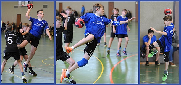 Männl. D-Jugend setzt sich gegen die HSG Mainfranken durch