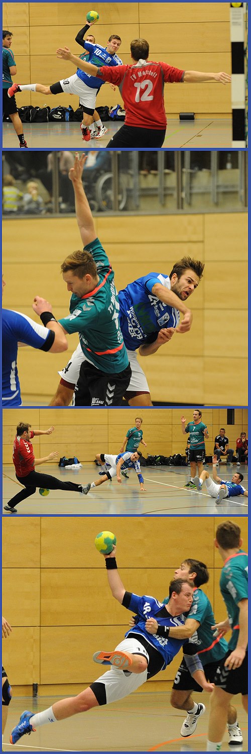 BOL Männer - Schwerer Stand gegen gut stehende Abwehr des TV Marktsteft