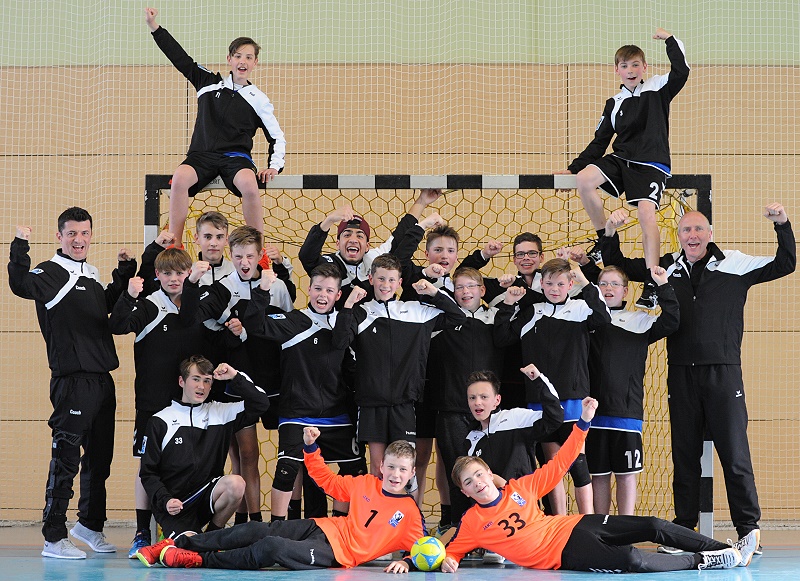 Strahlende Sieger aus der 1. Runde zur Landesliga-Qualifikation